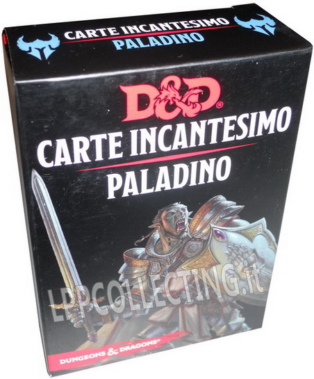 [C5] D&D 5a Edizione ITA - Carte Incantesimo Paladino