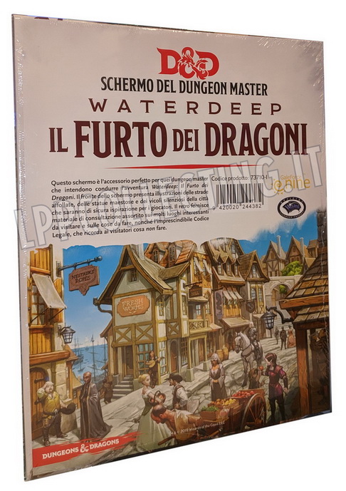 [S3] D&D 5a Edizione ITA - Schermo del Dungeon Master: Waterdeep, il Furto dei Dragoni