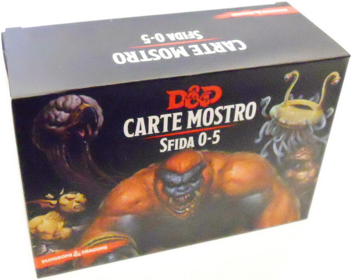 [C9] D&D 5a Edizione ITA - Carte Mostro: Sfida 6-16