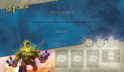 [44] KeyForge - Playmat Furia Indotta