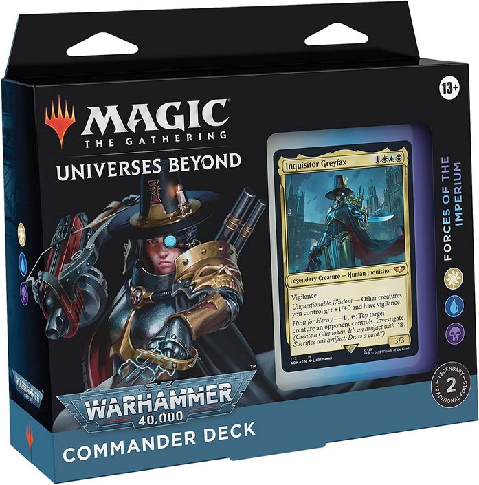 Warhammer 40,000 ENG - Commander Deck Forces of the Imperium
