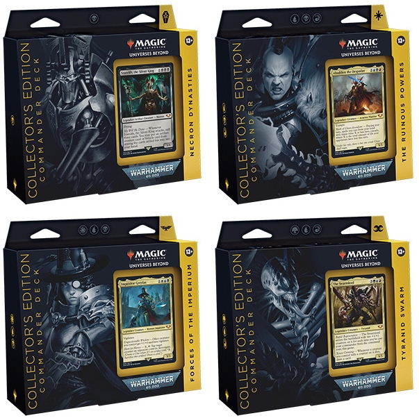 Warhammer 40,000 ENG - Set 4 Commander Deck Collector