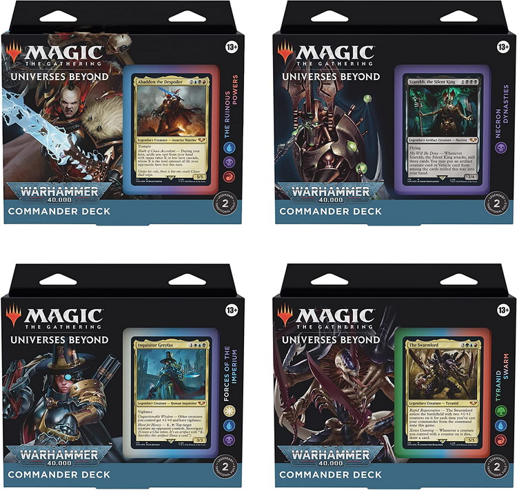 Warhammer 40,000 ENG - Set 4 Commander Deck