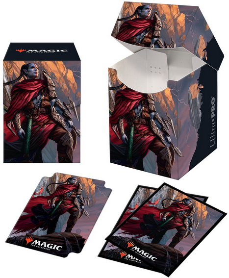 [2] MtG PRO-100+ Deck Box + 100 Sleeves ZNC-V2 Anowon, the Ruin Thief