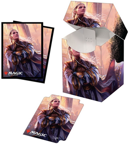 [8] MtG PRO-100+ Deck Box + 100 Sleeves CMR-V6 Rebbec, Architect of Ascension