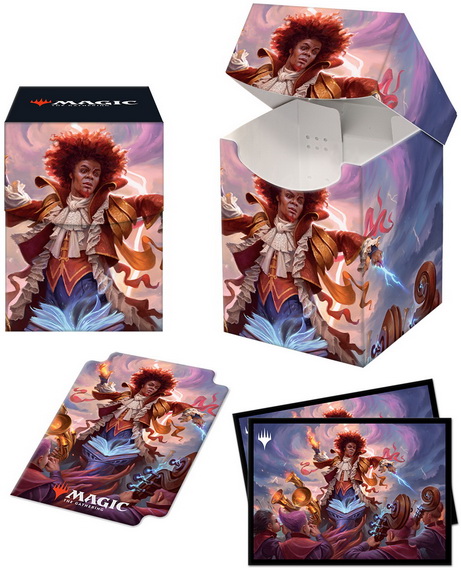 [12] MtG PRO-100+ Deck Box + 100 Sleeves C21-V2 Zaffai, Thunder Conductor
