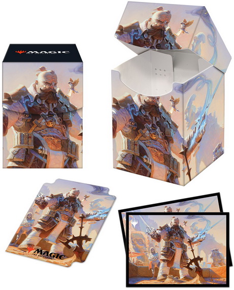 [14] MtG PRO-100+ Deck Box + 100 Sleeves C21-V4 Osgir, The Recostructor