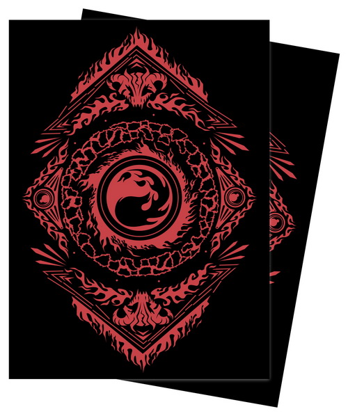 [137] MtG Sleeves Confezione 100 Sleeves Mana 7 Mountain