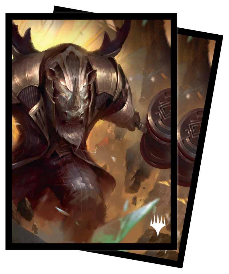 [156] MtG Sleeves SNC-E Confezione 100 Sleeves Perrie, the Pulverizer