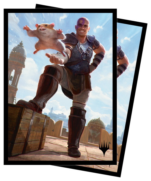 [162] MtG Sleeves CLB-V2 Confezione 100 Sleeves Minsc & Boo, Timeless Heroes