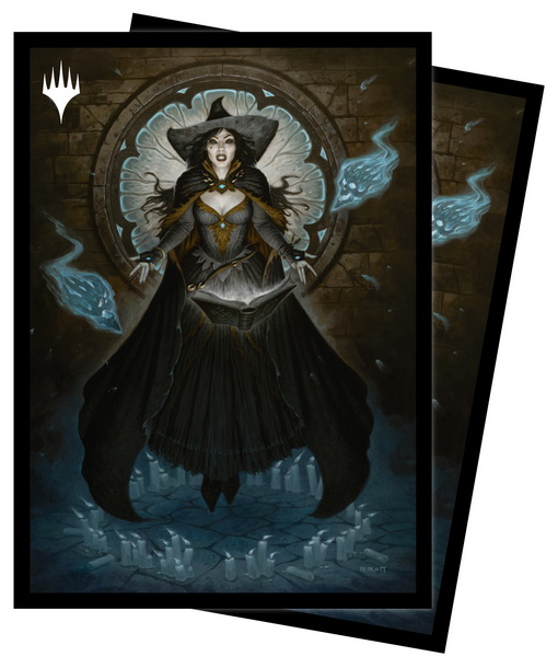 [163] MtG Sleeves CLB-V3 Confezione 100 Sleeves Tasha, the Witch Queen