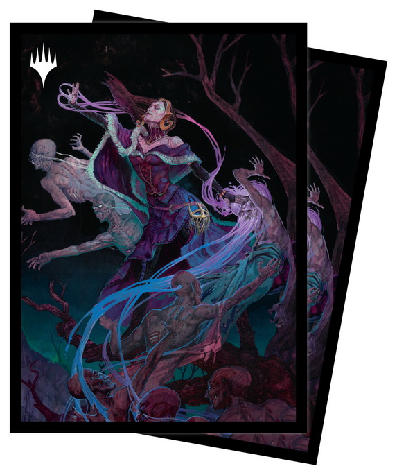 [164] MtG Sleeves 2X2-V1 Confezione 100 Sleeves Liliana, the Last Hope