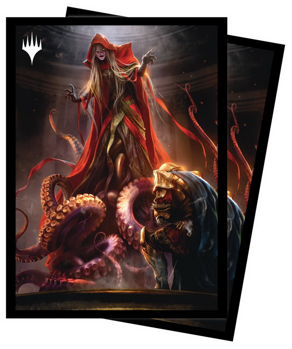 [167] MtG Sleeves DMU-A Confezione 100 Sleeves Commander Dihada, Binder of Wills