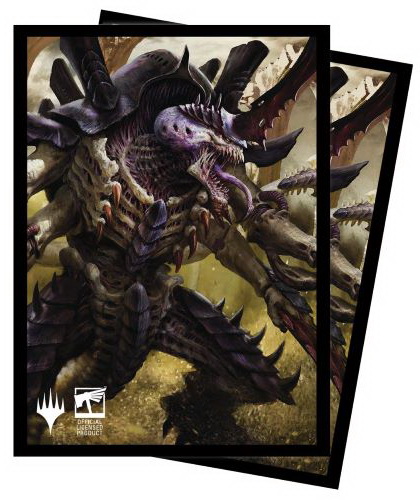 [176] MtG Sleeves 40K-V4 Confezione 100 Sleeves The Swarmlord