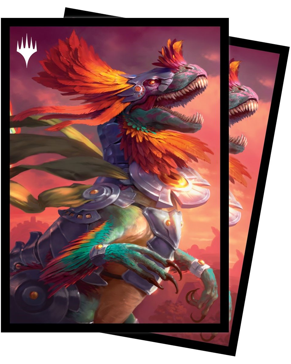 [227] MtG Sleeves LCI-D Confezione 100 Sleeves Pantlaza, Sun-Favored