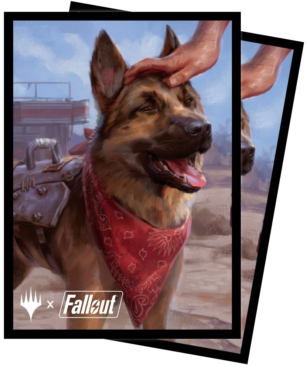 [241] MtG Sleeves PIP-A Confezione 100 Sleeves Dogmeat, Ever Loyal