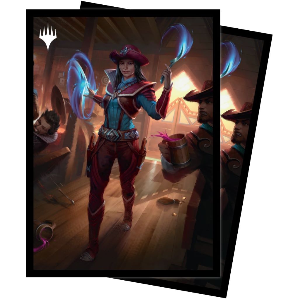 [245] MtG Sleeves OTJ-A Confezione 100 Sleeves Stella Lee, Wild Card