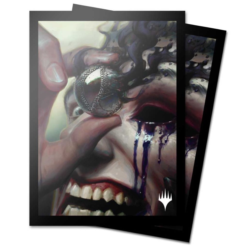 [261] MtG Sleeves MH3-V3 Confezione 100 Sleeves Jet Medallion