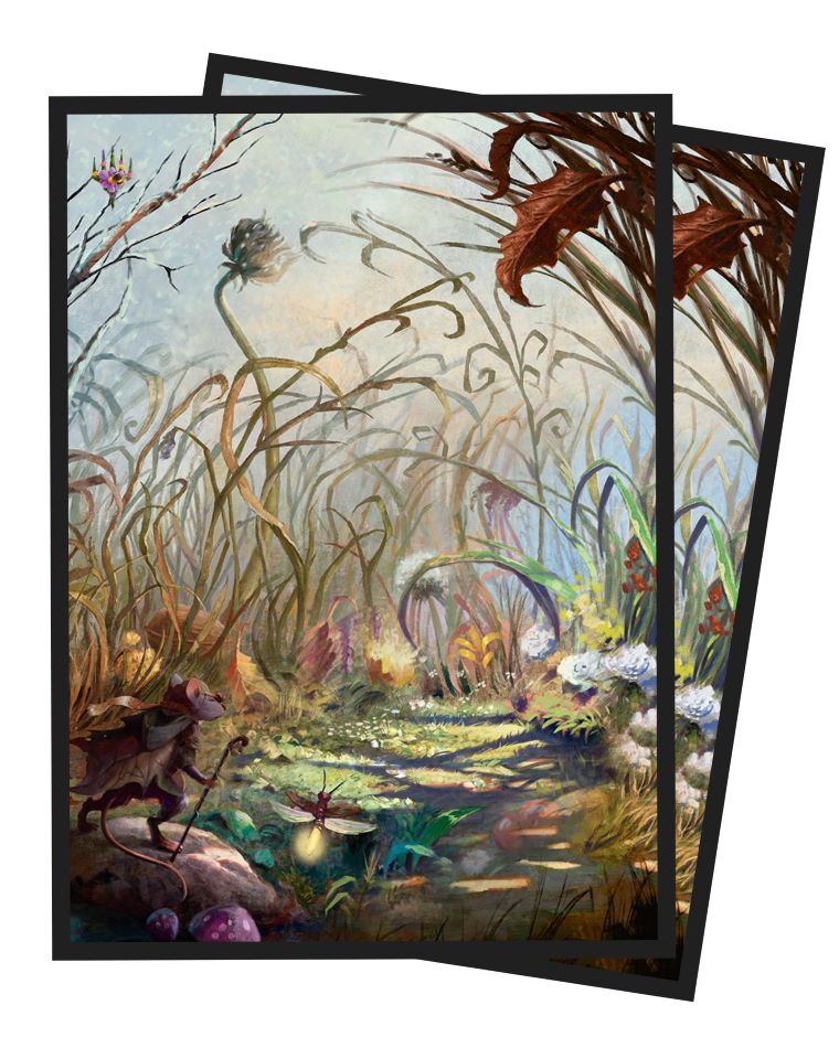 [268] MtG Sleeves BLB-V1 Confezione 100 Sleeves Plains