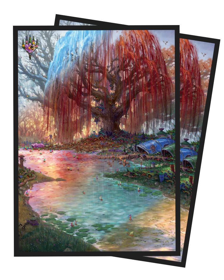 [273] MtG Sleeves BLB-V6 Confezione 100 Sleeves Three Tree City