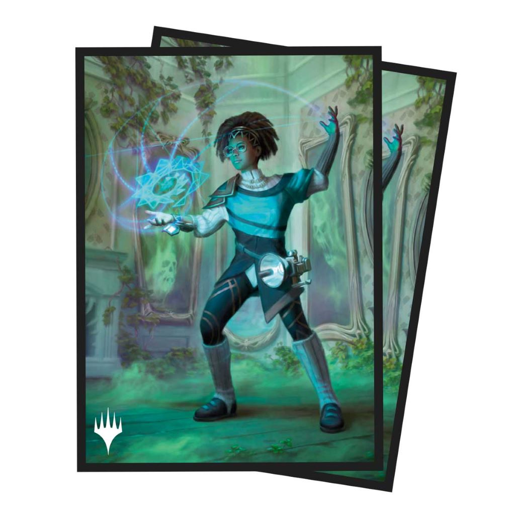 [277] MtG Sleeves DSK-D Confezione 100 Sleeves Zimone, Mystery Unraveler
