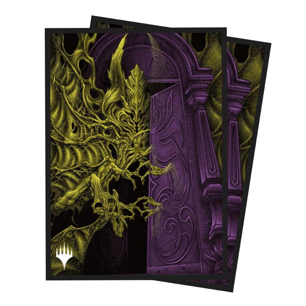 [282] MtG Sleeves DSK-V5 Confezione 100 Sleeves Valgavoth, Terror Eater