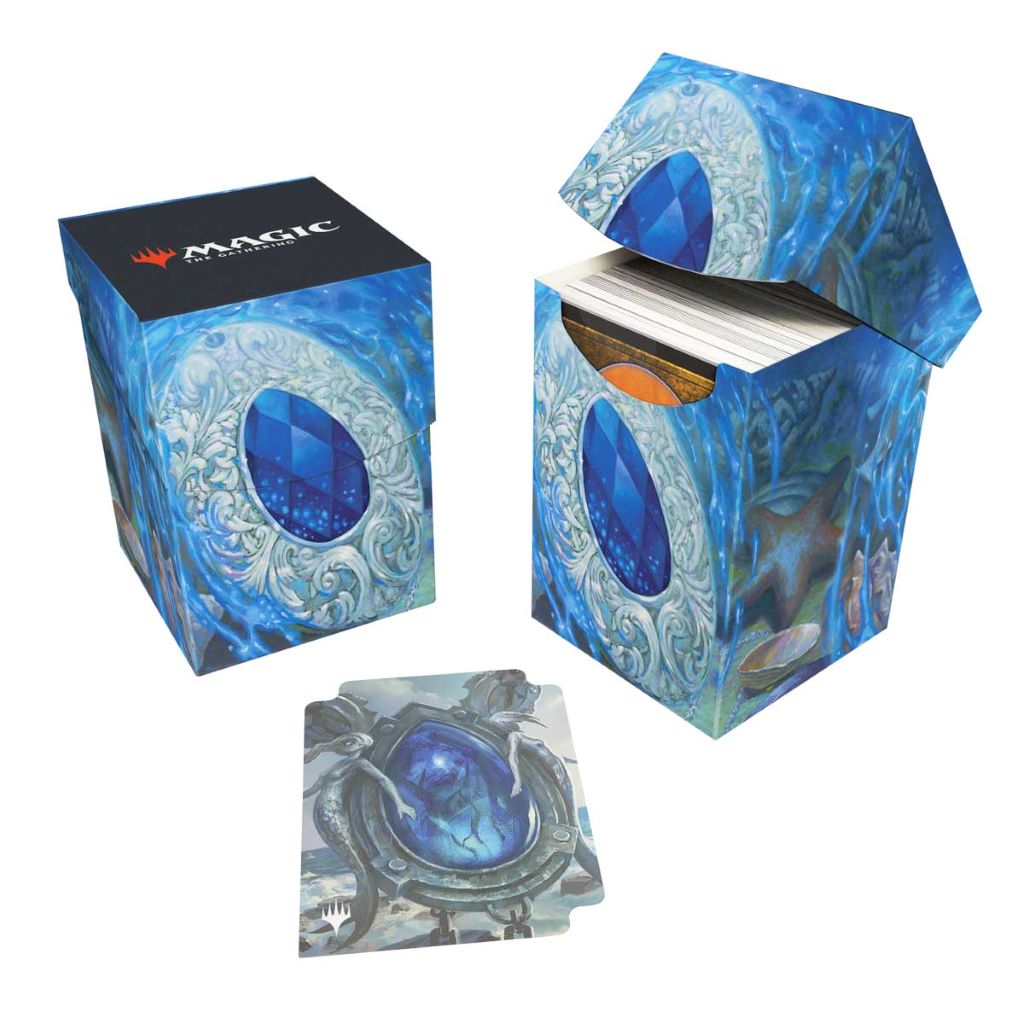 [264] MtG PRO-100+ Deck Box MH3-V2 Sapphire Medallion
