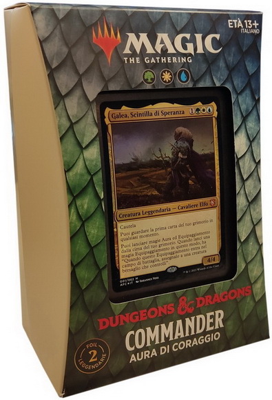 Commander Avventure nei Forgotten Realms ITA - Mazzo Commander Aura di Coraggio