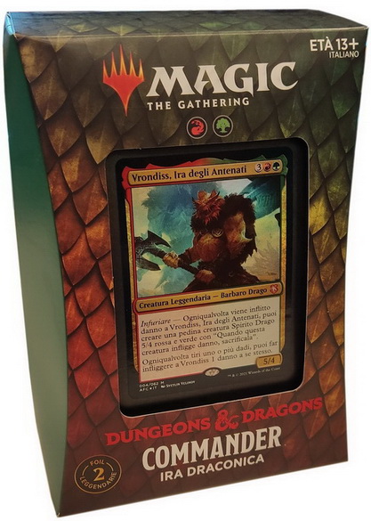 Commander Avventure nei Forgotten Realms ITA - Mazzo Commander Ira Draconica