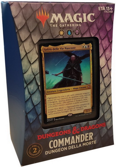 Commander Avventure nei Forgotten Realms ITA - Mazzo Commander Dungeon della Morte