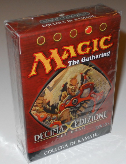 Decima Edizione - Mazzo Tematico Collera di Kamahl