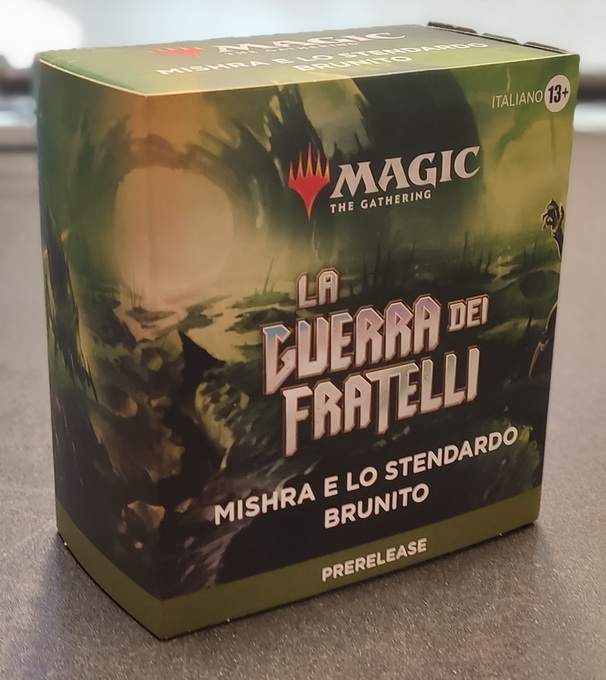 La Guerra dei Fratelli ITA - Prerelease Kit Mishra e lo Stendardo Brunito