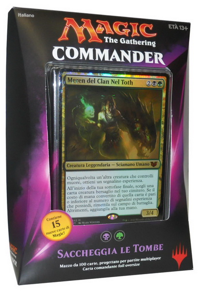 Commander 2015 ITA - Mazzo Commander Saccheggia le Tombe