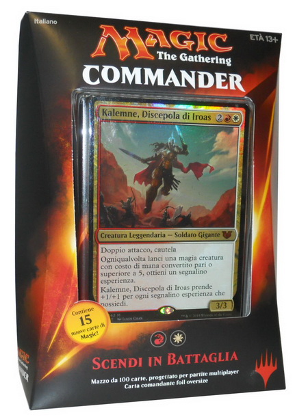 Commander 2015 ITA - Mazzo Commander Scendi in Battaglia