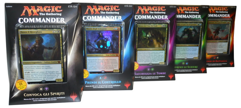 Commander 2015 ITA - Set 5 Mazzi Commander
