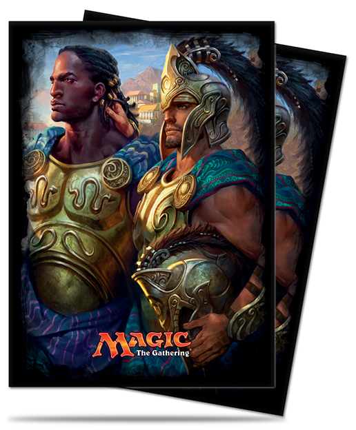 [8] MtG Sleeves C16-03 Confezione 120 Sleeves Kyanos and Trio of Meletis