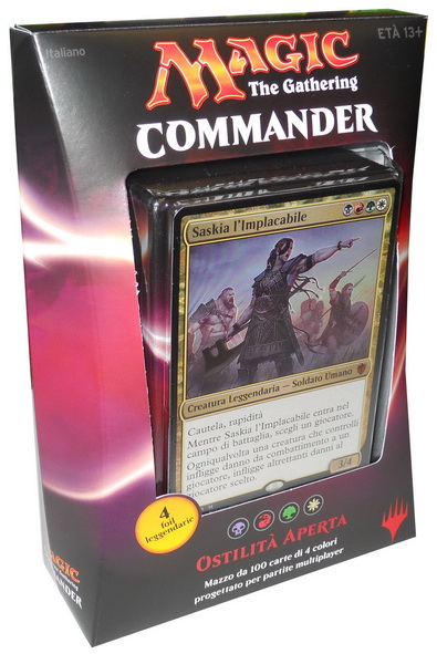Commander 2016 ITA - Mazzo Commander Ostilità Aperta