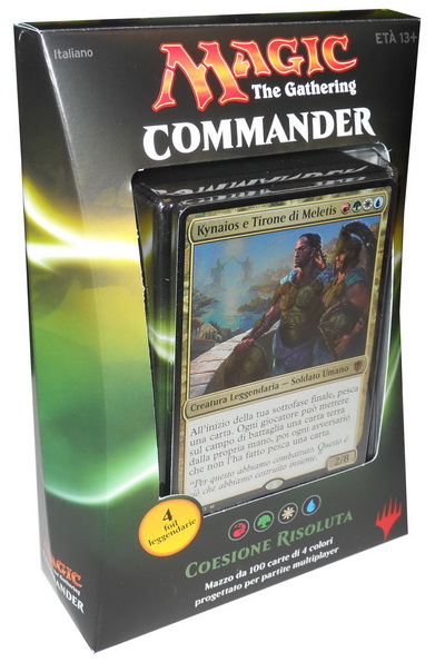 Commander 2016 ITA - Mazzo Commander Coesione Risoluta