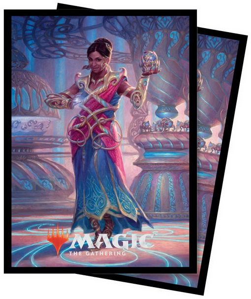 [5] MtG Sleeves C18-V4 Conf. 100 Sleeves Saheeli, the Gifted