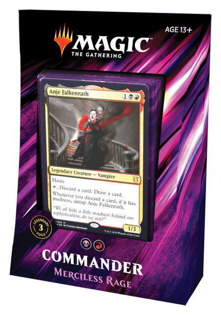 Commander 2019 ENG - Commander Deck Merciless Rage