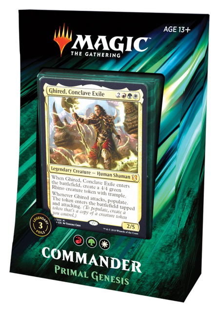 Commander 2019 ENG - Commander Deck Primal Genesis