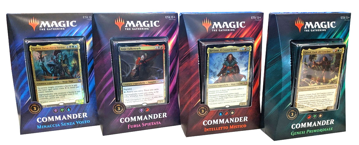 Commander 2019 ITA - Set 4 Mazzi Commander