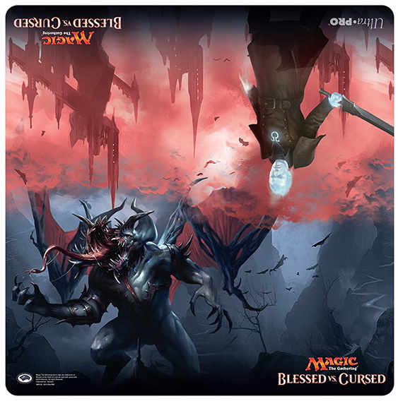 MtG Playmat DDQ-1 Blessed vs Cursed Duel Playmat