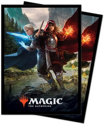 [61] MtG Sleeves ELD-V1 Conf. 100 Sleeves The Royal Scions