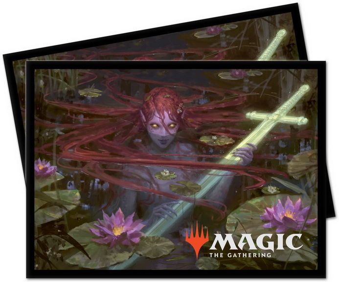 [64] MtG Sleeves ELD-V4 Conf. 100 Sleeves Emry, Lurker of the Loch