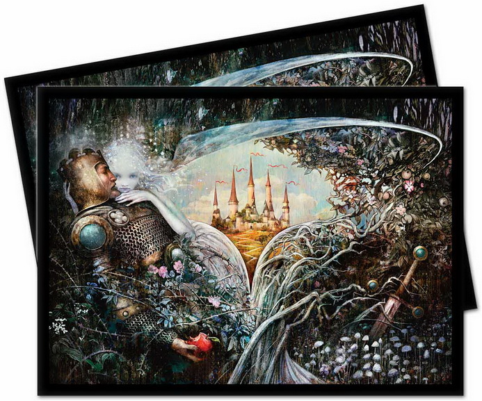 [65] MtG Sleeves ELD-V5 Conf. 100 Sleeves Enchantment