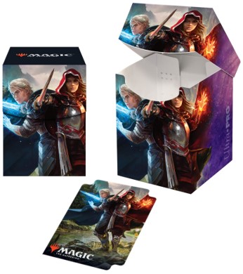 [80] MtG PRO-100+ Deck Box ELD-V1 The Royal Scions