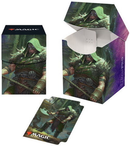 [82] MtG PRO-100+ Deck Box ELD-V3 Garruk, Cursed Huntsman