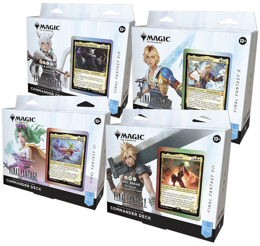 Final Fantasy Commander Collector ENG - Set 4 Commander Deck