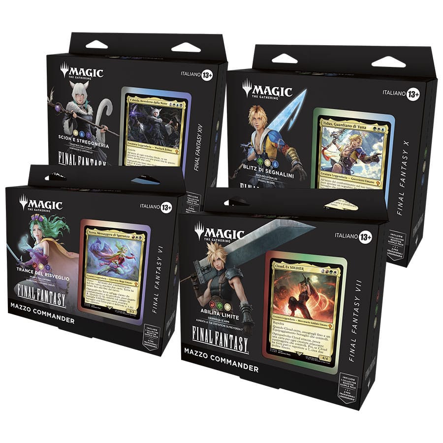 Commander Final Fantasy ITA - Set 4 Mazzi Commander